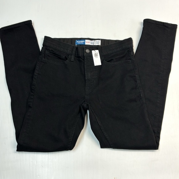 Old Navy Men’s Skinny 360° Tech Stretch Performance Black Jeans - 30. New w/Tag - Picture 2 of 7